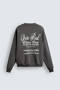 PRINTED CREWNECK SWEATSHIRT