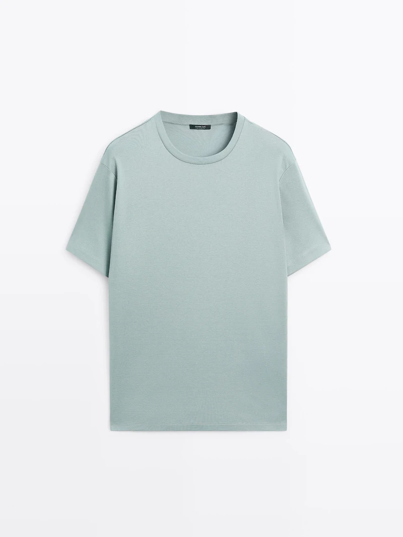 100% mercerised cotton T-shirt
