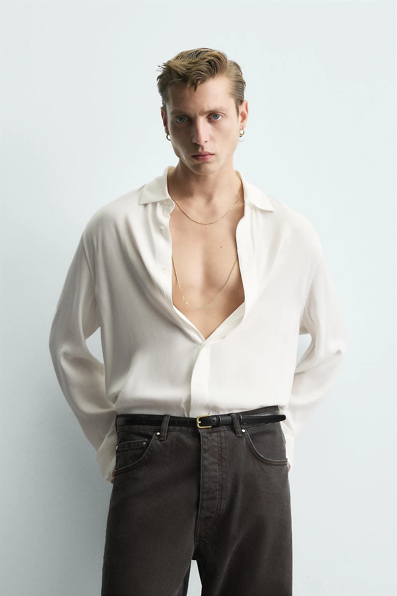 LIMITED EDITION CUPRO - VISCOSE SHIRT