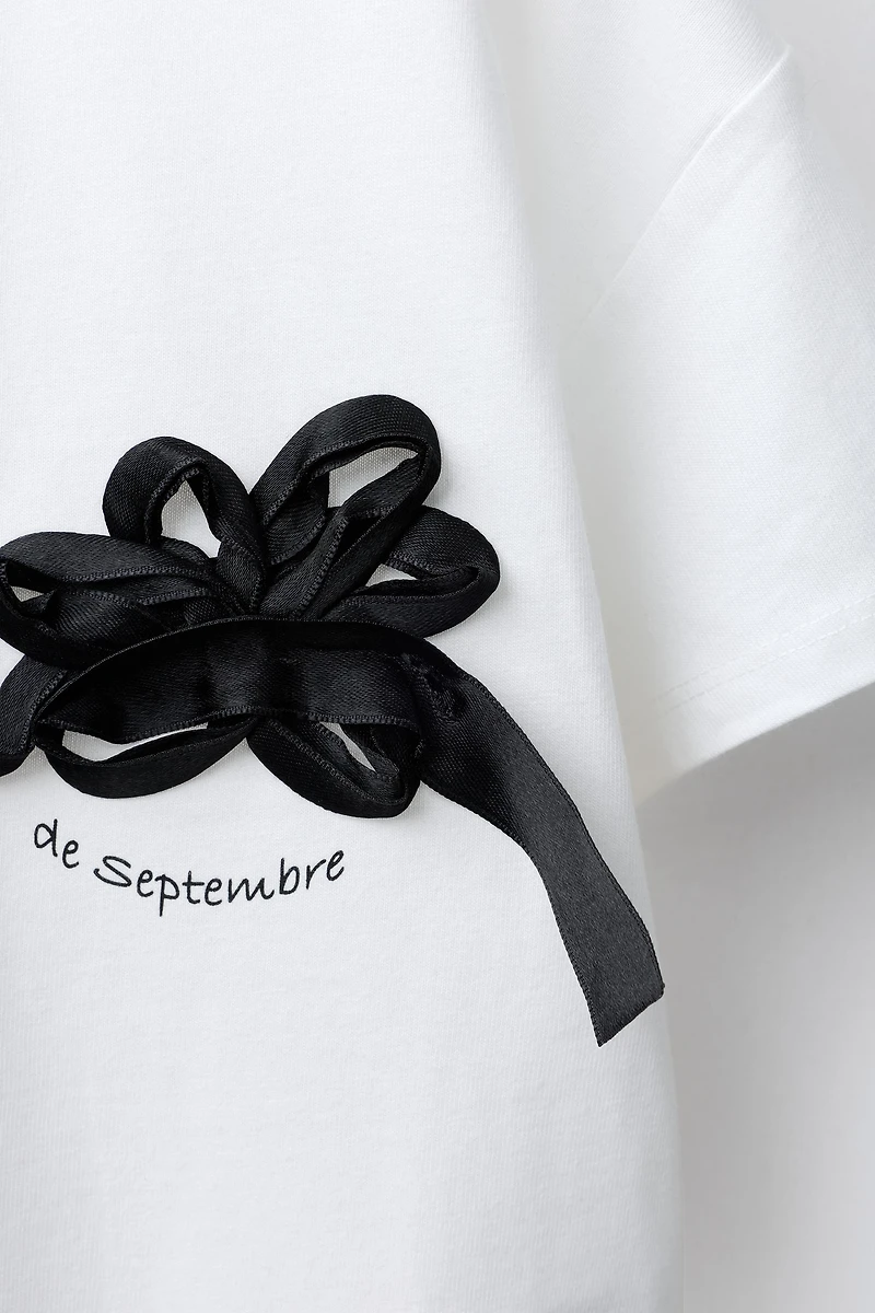 EMBROIDERED T-SHIRT