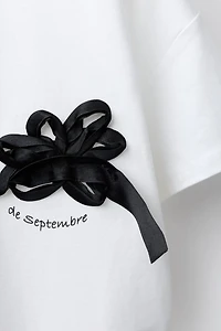 EMBROIDERED T-SHIRT