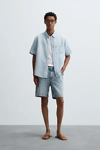 LIGHTWEIGHT DENIM SHIRT