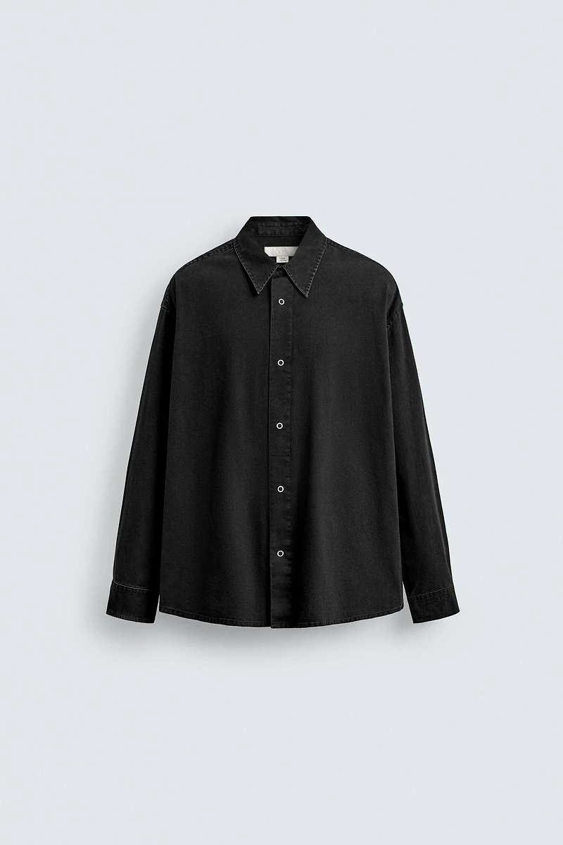 WASHED COTTON SHIRT