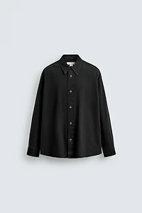 WASHED COTTON SHIRT