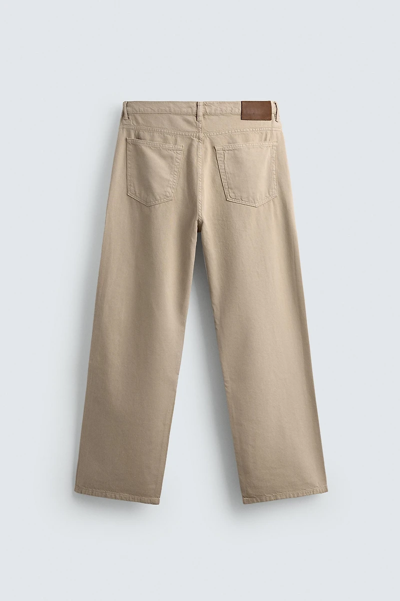 LIGHTWEIGHT COTTON-HEMP JEANS