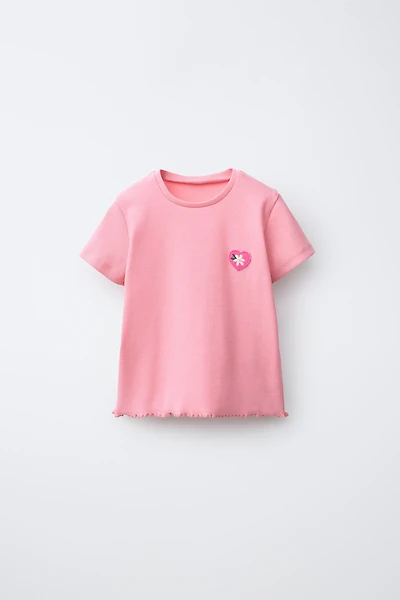 RIB PATCH T-SHIRT