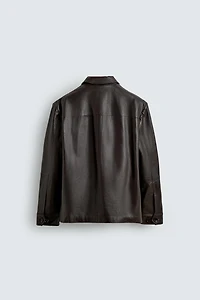 NAPPA LEATHER POCKET JACKET