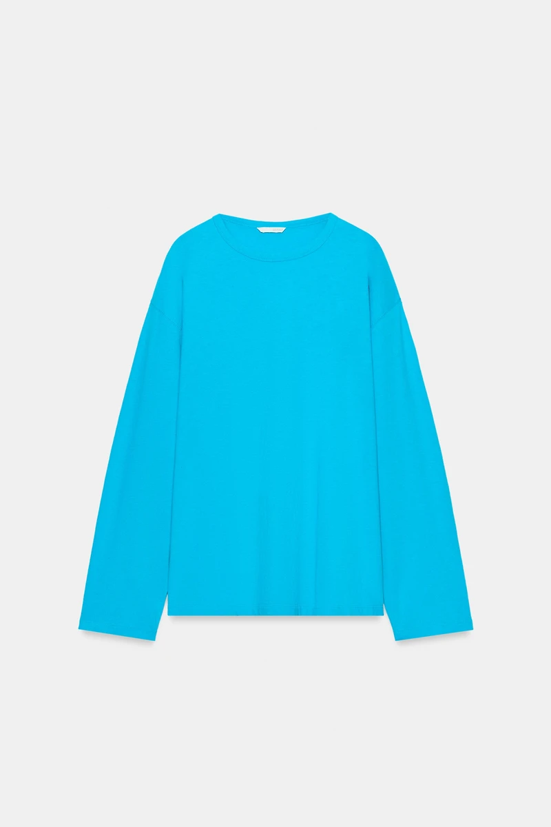 T-SHIRT EN COTON ET LIN