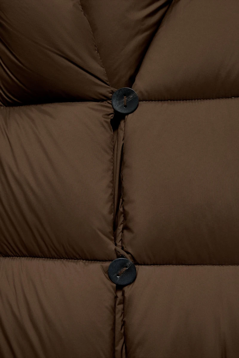 ZW COLLECTION LONG DOWN PUFFER COAT