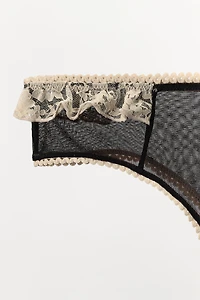 LACE MESH PANTIES