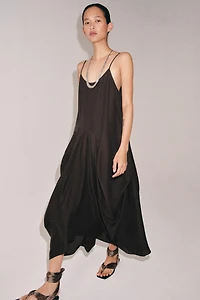 ZW COLLECTION DRAPED VOLUMINOUS DRESS