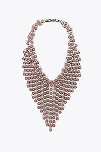JEWELED WATERFALL NECKLACE