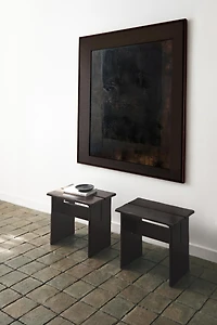 MANGO WOOD SIDE TABLE