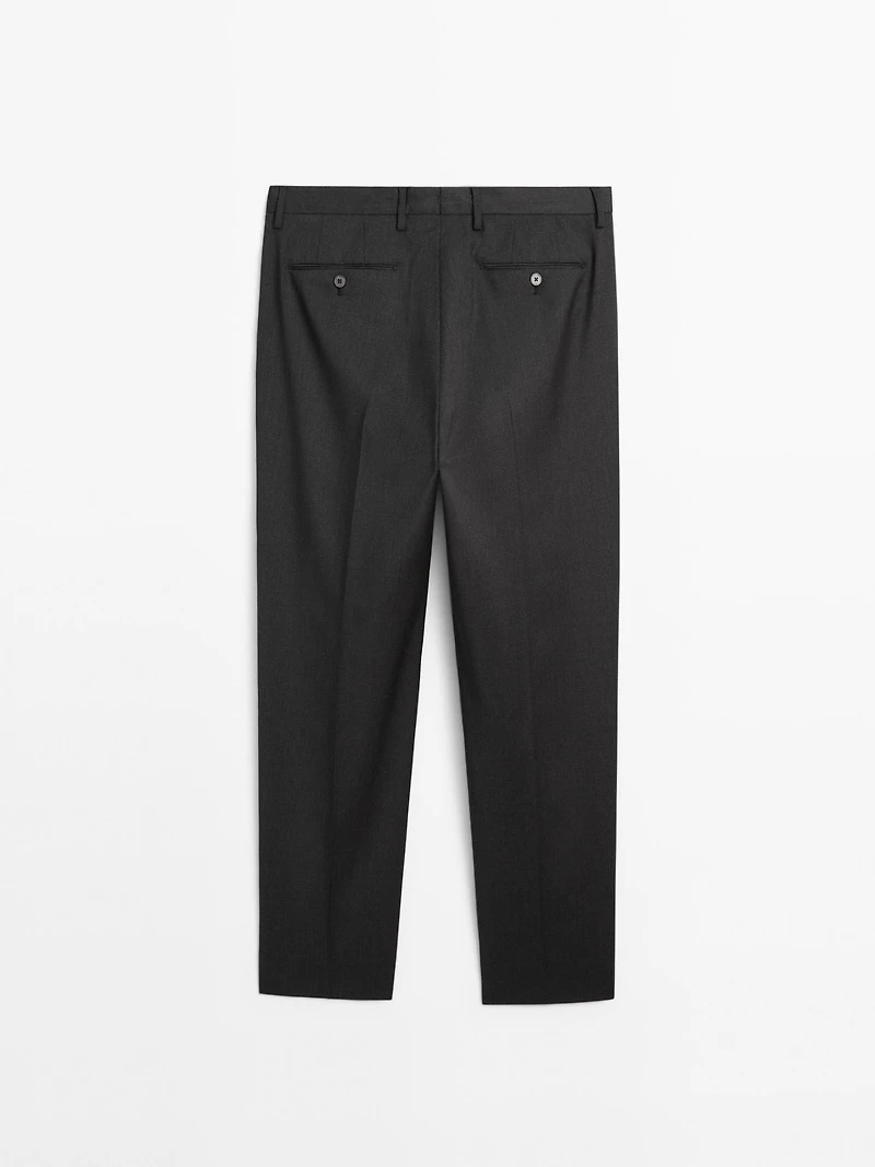 Pantalon de costume coton