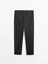 Pantalon de costume coton