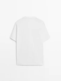 100% mercerised cotton T-shirt