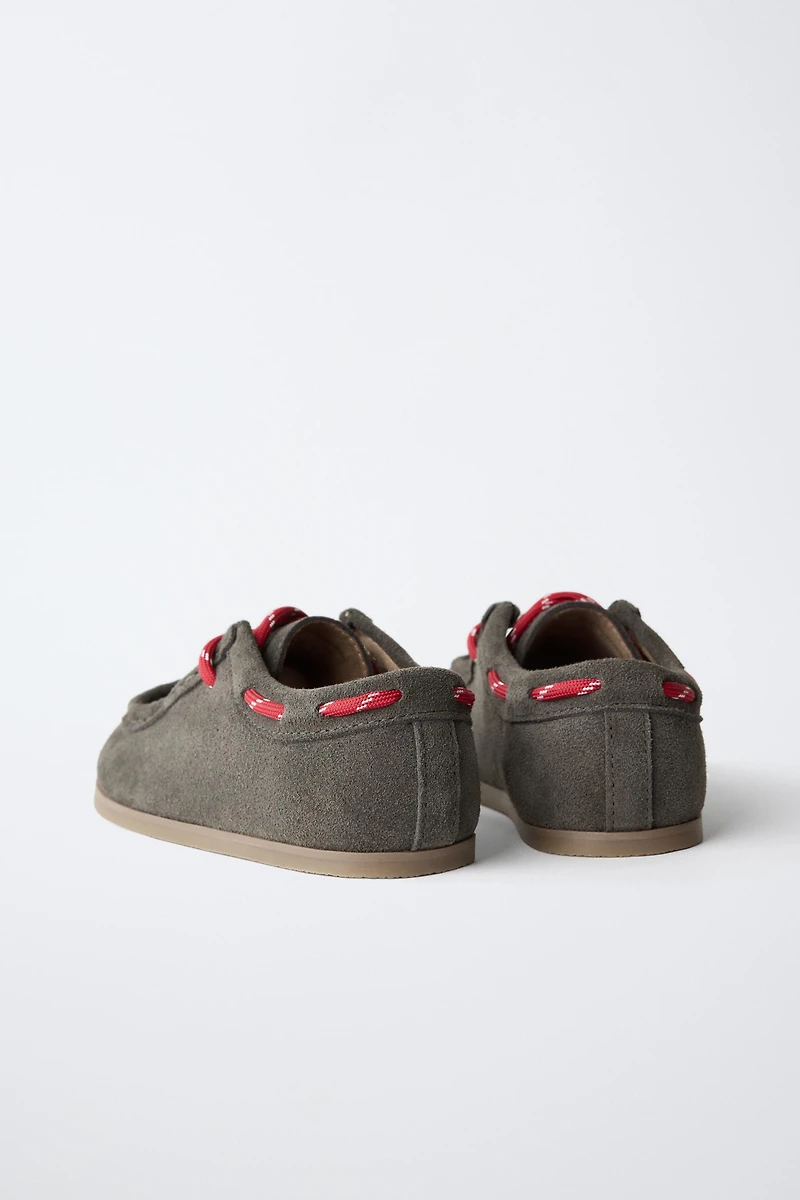 CHAUSSURES BATEAU EN CUIR