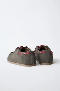 CHAUSSURES BATEAU EN CUIR