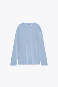PULL OVERSIZE EN MAILLE UNIE