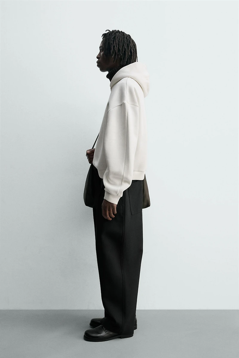 COMPACT HOODIE SWEATSHIRT