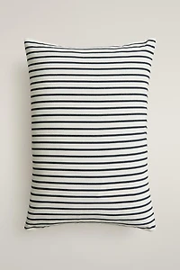 STRIPED THROW PILLOW COVER