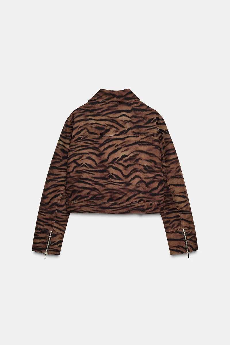 ANIMAL PRINT JACKET