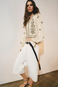 BEAD EMBROIDERED BLOUSE ZW COLLECTION