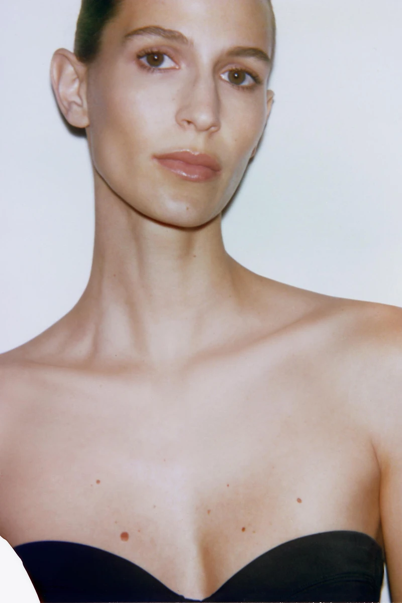 POLYAMIDE BLEND LACE BODYSUIT