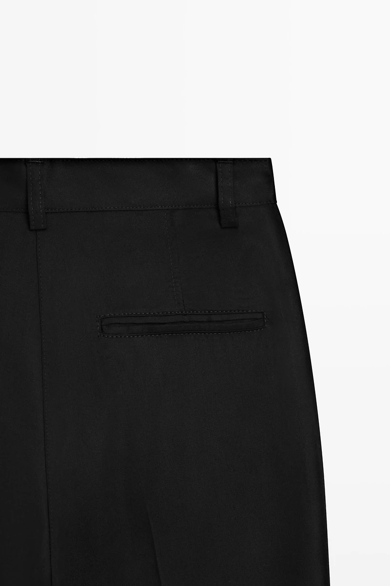 Cropped flare pants