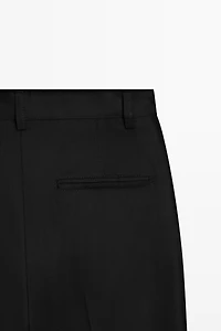 Cropped flare pants