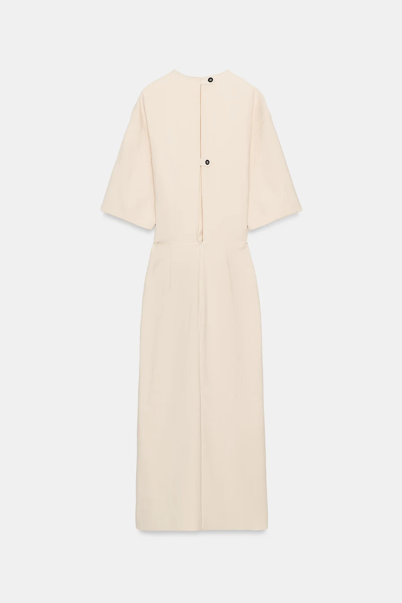 ROBE MI-LONGUE DRAPÉE ZW COLLECTION