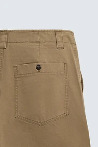 PANTALON STRAIGHT FIT DÉLAVÉ