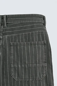 BAGGY FIT PINSTRIPE PANTS