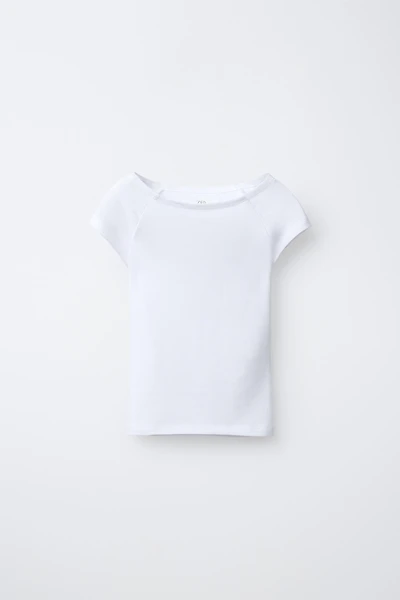T-SHIRT UNI AVEC MODAL