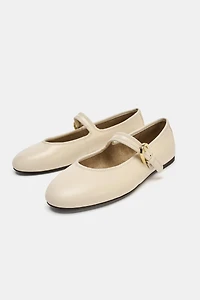 BALLERINES EN CUIR SOFT
