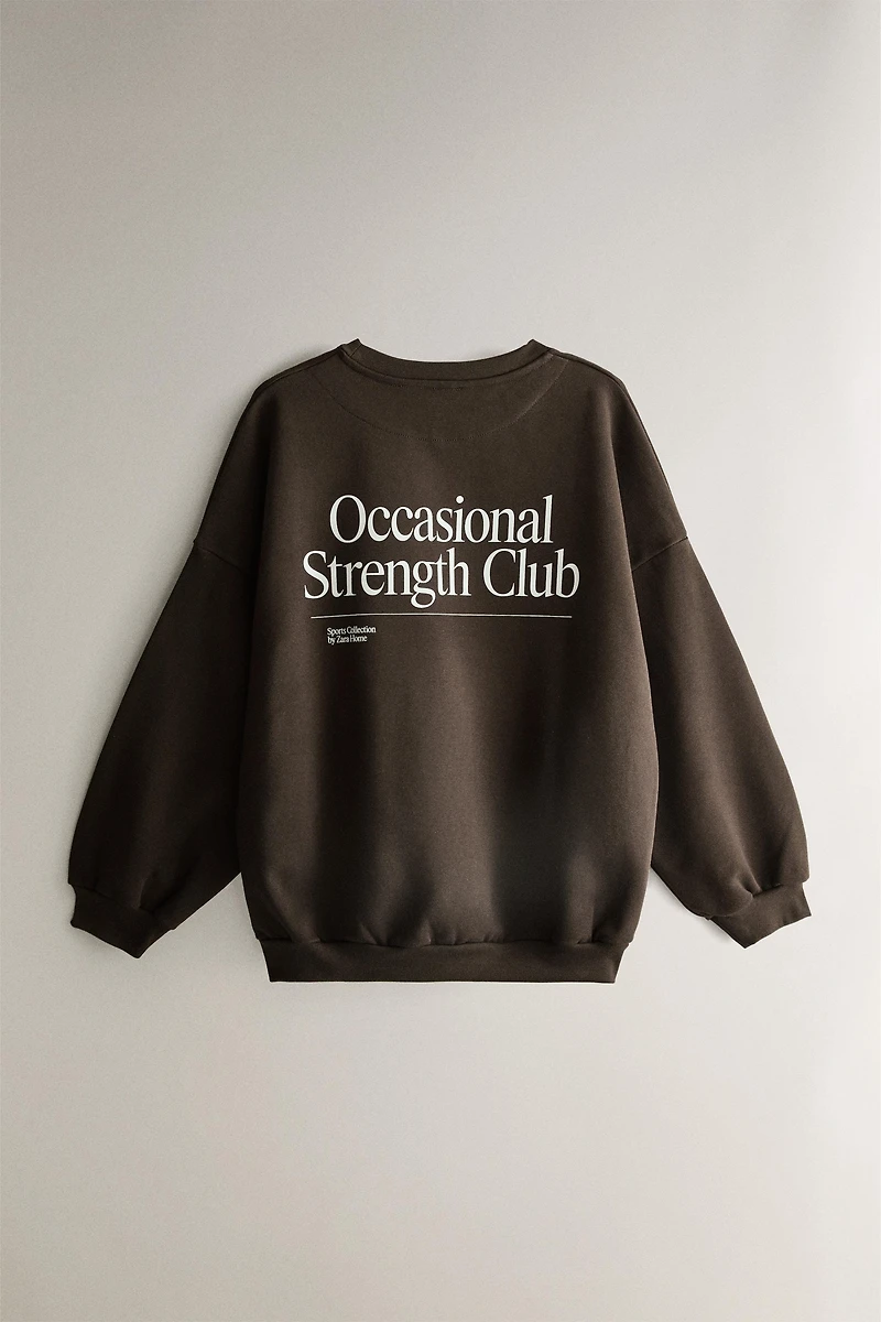 SPORT COTTON SWEATSHIRT