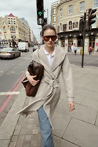 SOFT HOODIE COAT