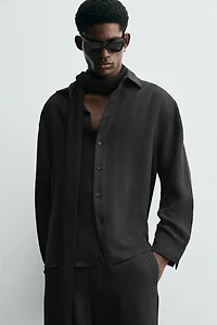 STRIPED JACQUARD SHIRT