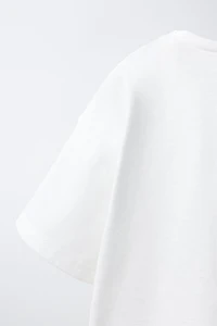 RUFFLY PRINT T-SHIRT