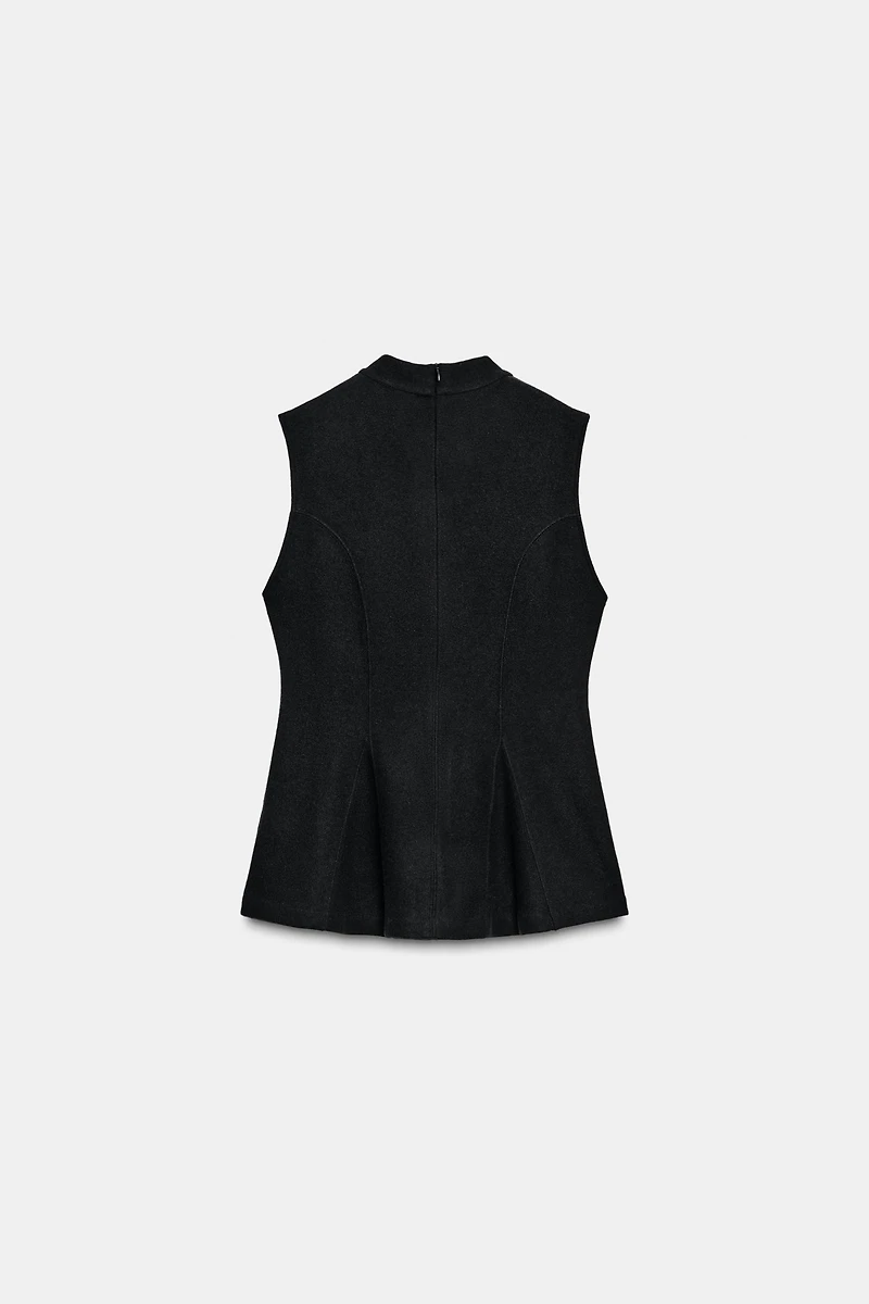 SOFT PEPLUM TOP