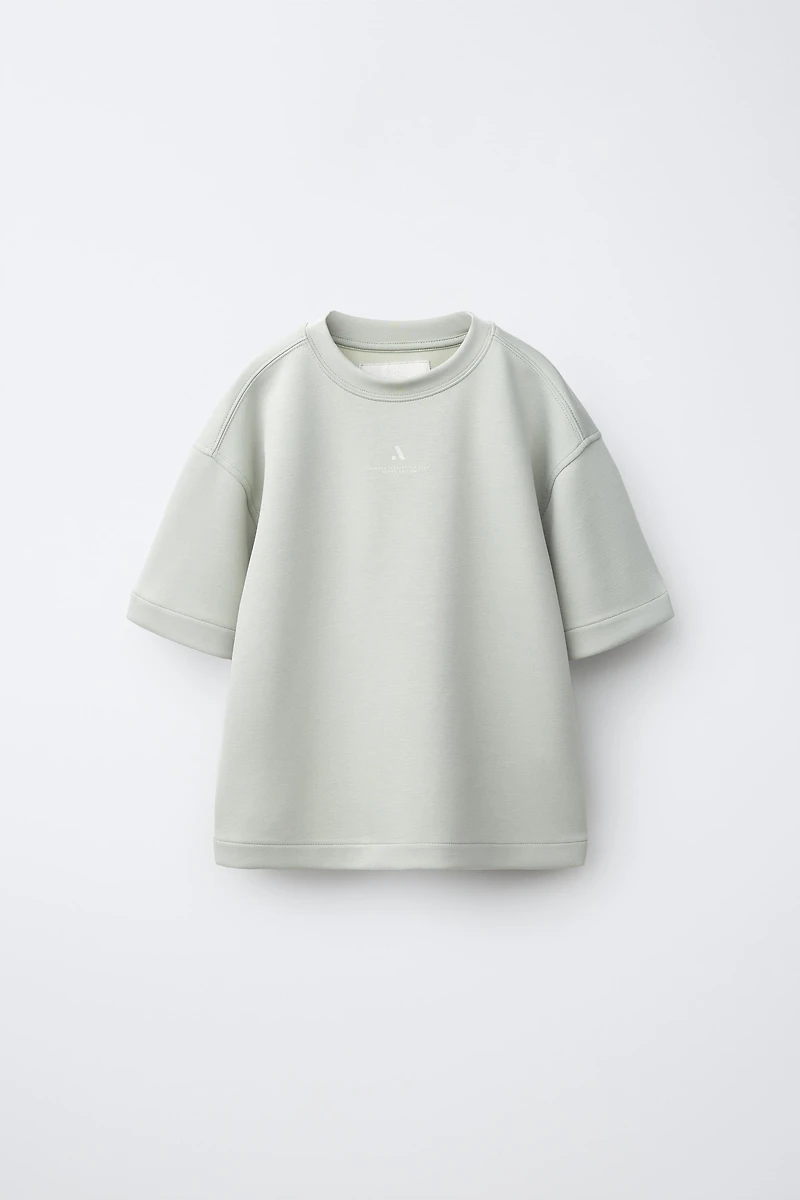 SPORTY TEXT T-SHIRT