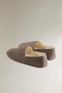 LEATHER MOROCCAN SLIPPERS