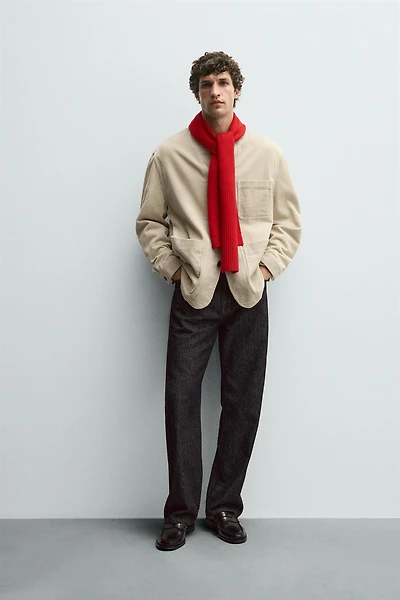 CORDUROY POCKET JACKET