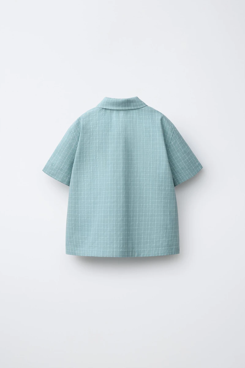 PLAID POCKET SHIRT