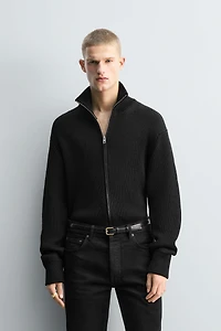 LIMITED EDITION PURL KNIT CARDIGAN