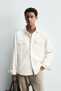 DENIM OVERSHIRT