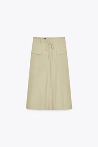 CARGO MIDI SKIRT