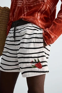 OTIS KWAME KYE QUAICOE PRINTED MID-LENGTH SWIMSUIT