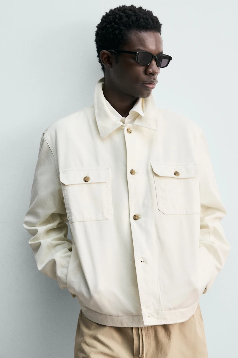REGULAR FIT POCKET JACKET