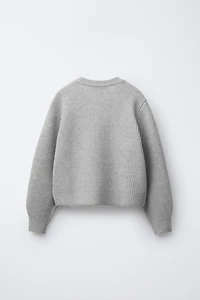 PULL EN MAILLE PERLÉE